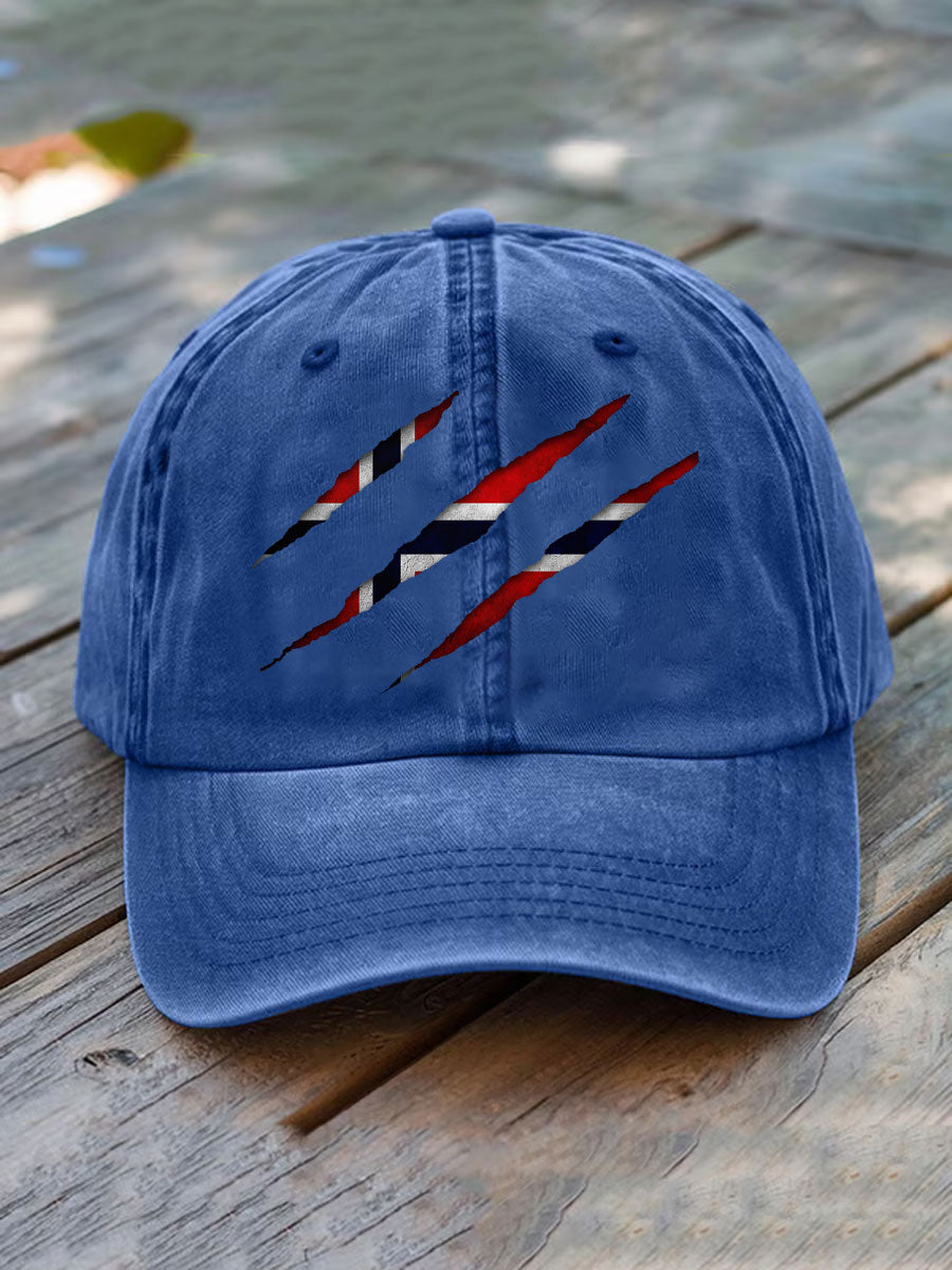 Unisex Norge flagg utskriftshatt