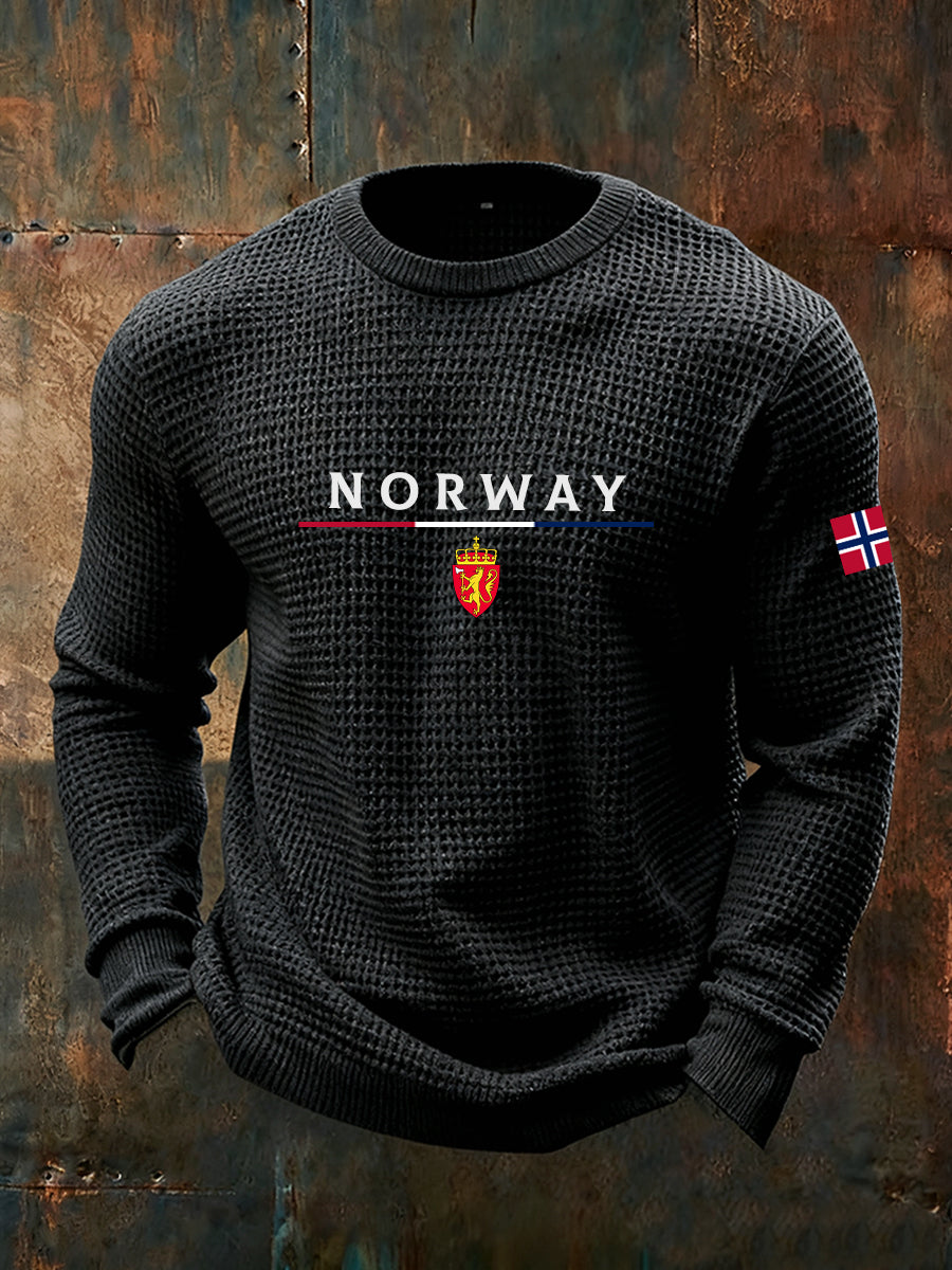 Menns gamle mote Casual Lang Ermer