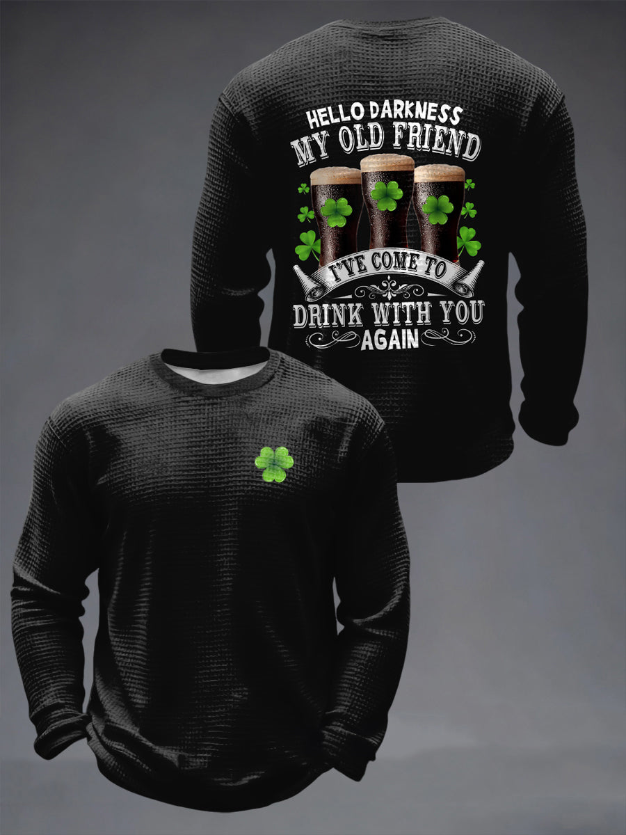 Herrens hej mörker Min gamla vän Våffle Långärm T-shirt