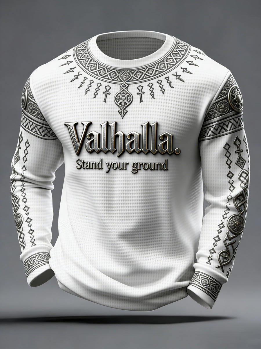 Herrens vikinga-stil Valhalla Våffle Topp