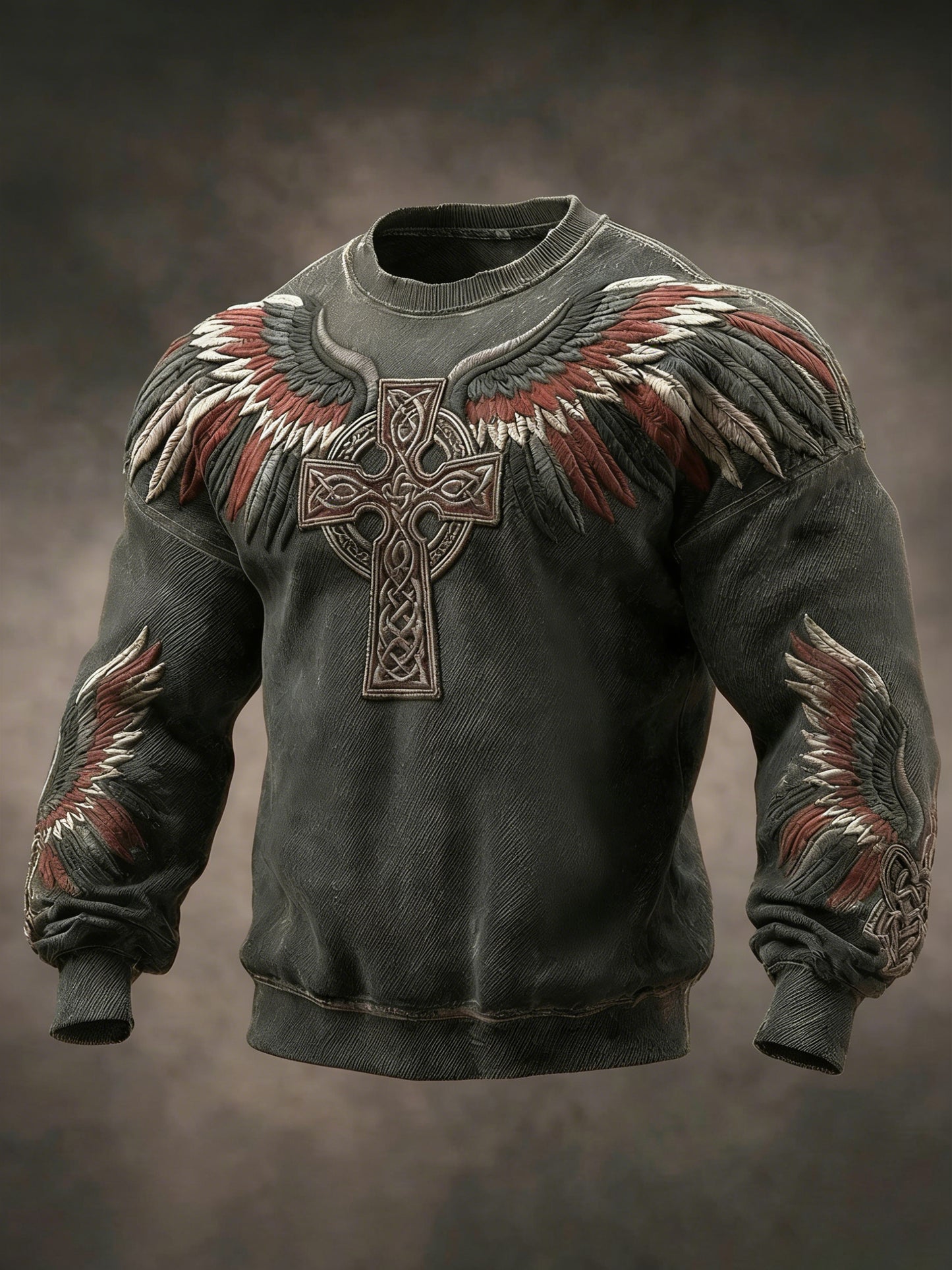 Viking tryckt tröja för män