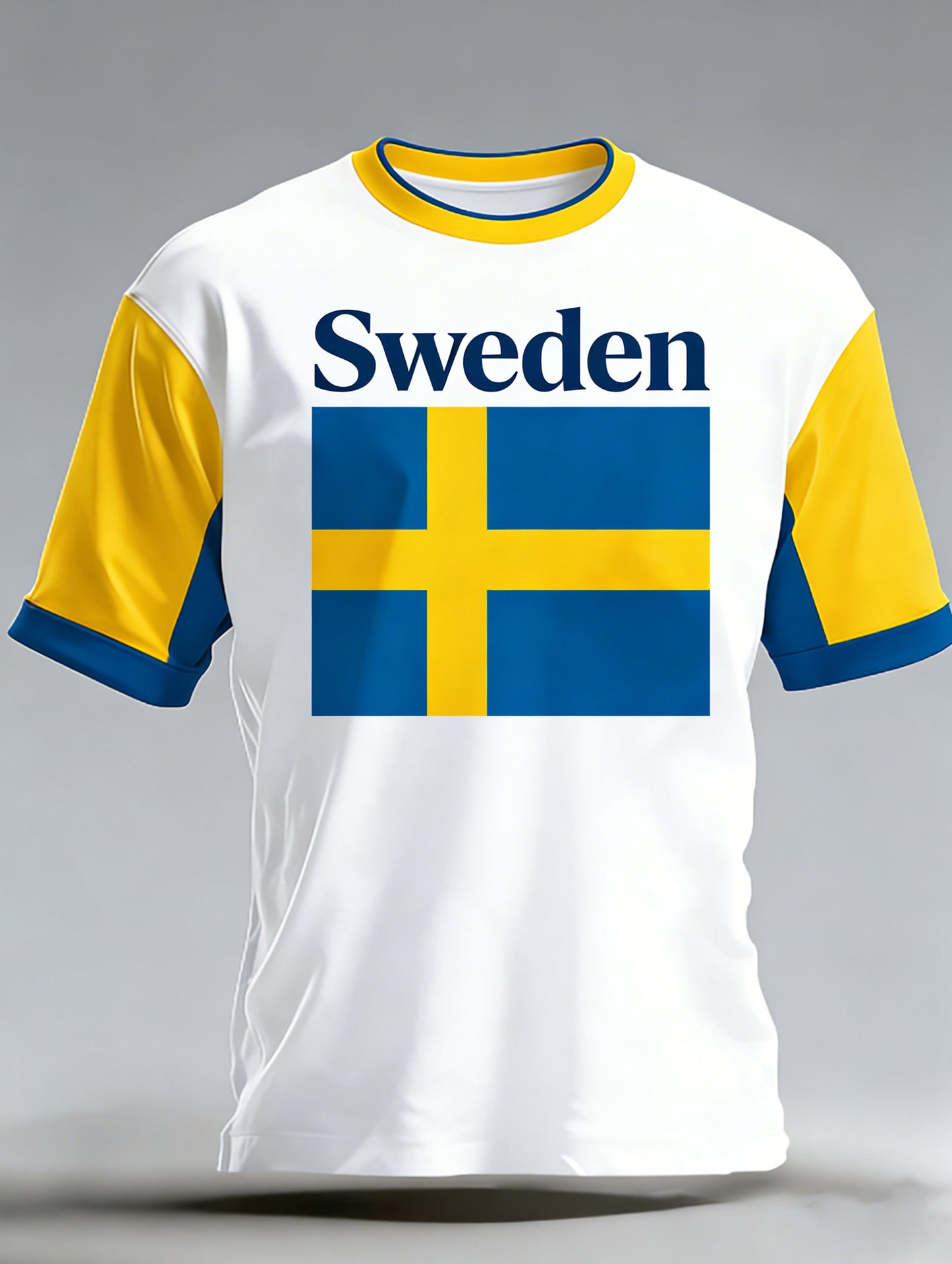 Mäns svenska midsommarfestival minne Print T-shirt