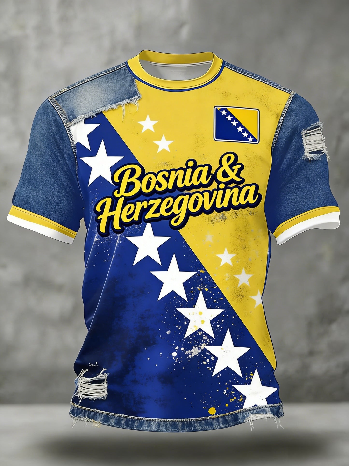 Herr Bosno ZMAJEVI Fotbollslärares tryckt t-shirt