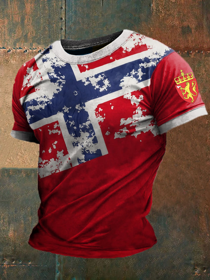 Mäns Norge T-shirt