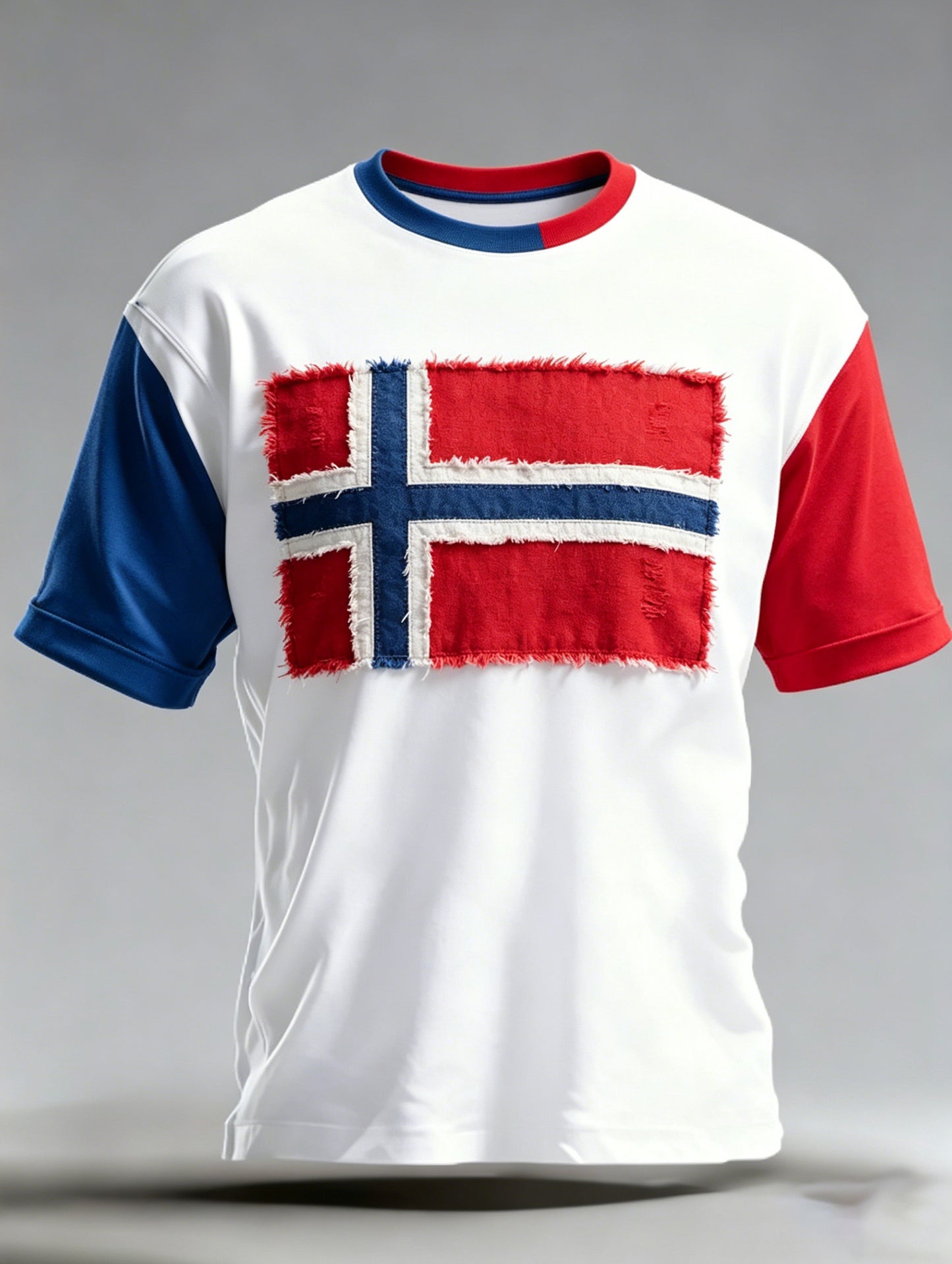 Herrarnas konsttryckströja med minnesmotiv för Norges författningssdag