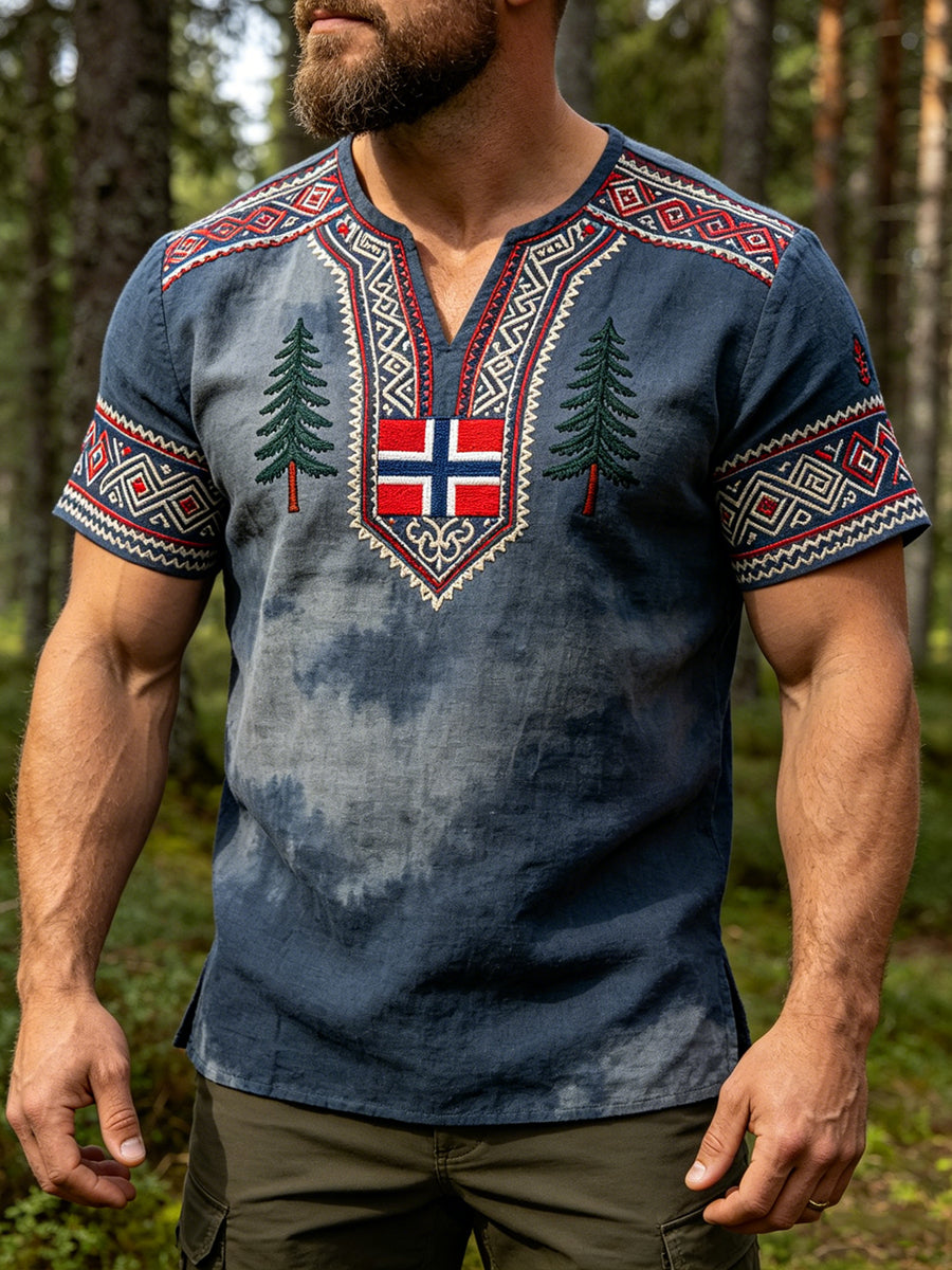 Vintage norsk bomullsline