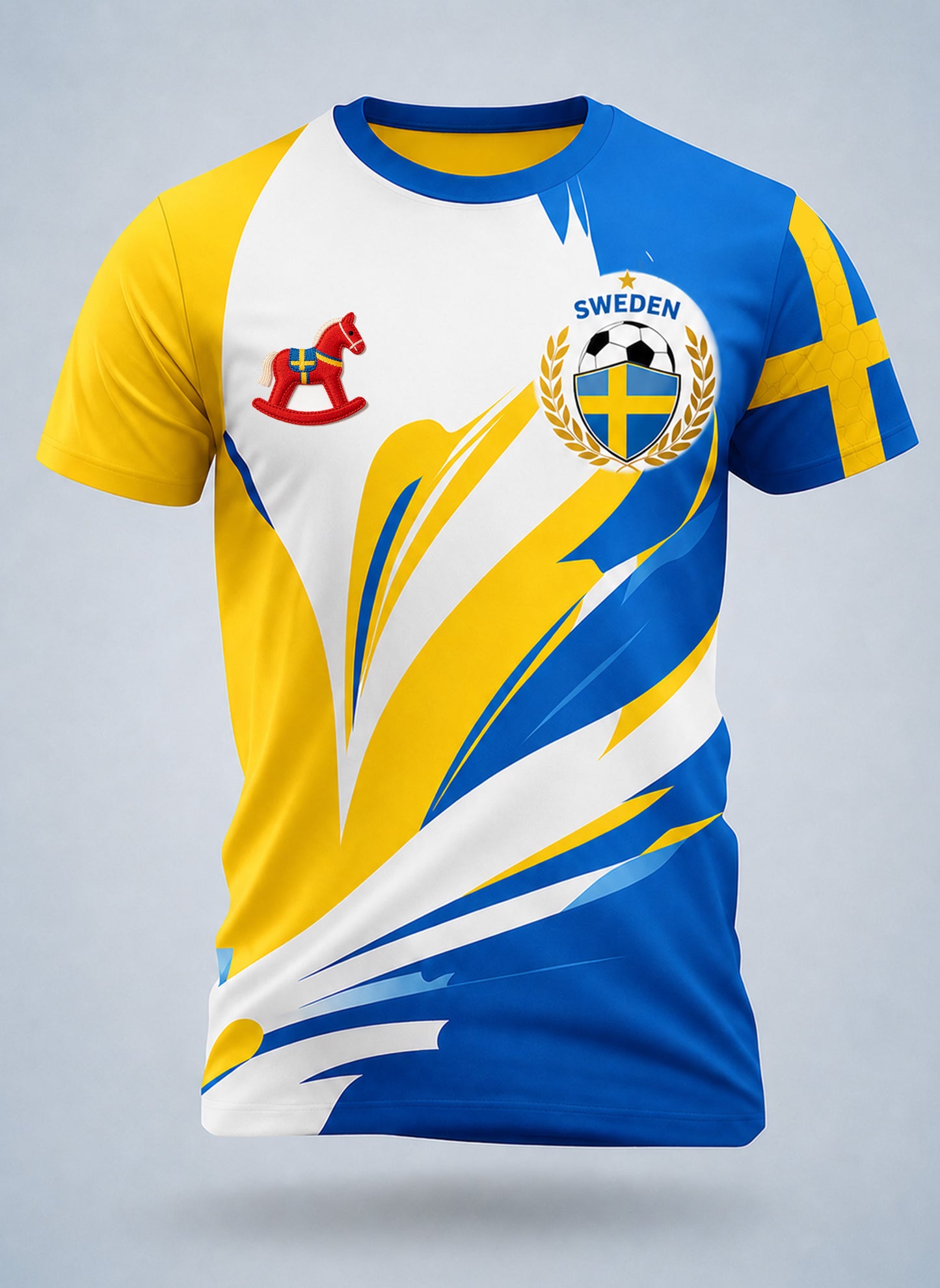 Herrarnas fotbollsmatch – hejarklackkonsttryck T-shirt