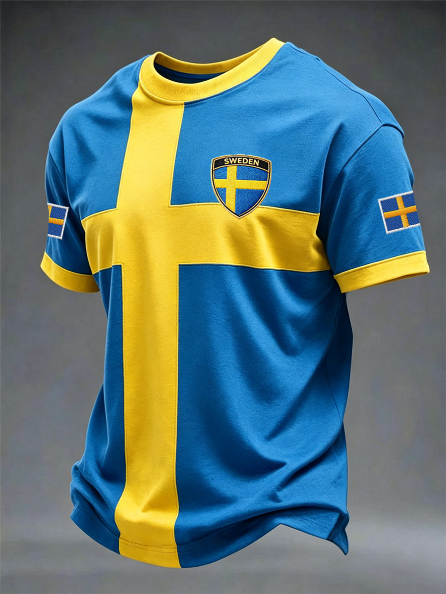 Svensk fotbollstävlat herrtröja