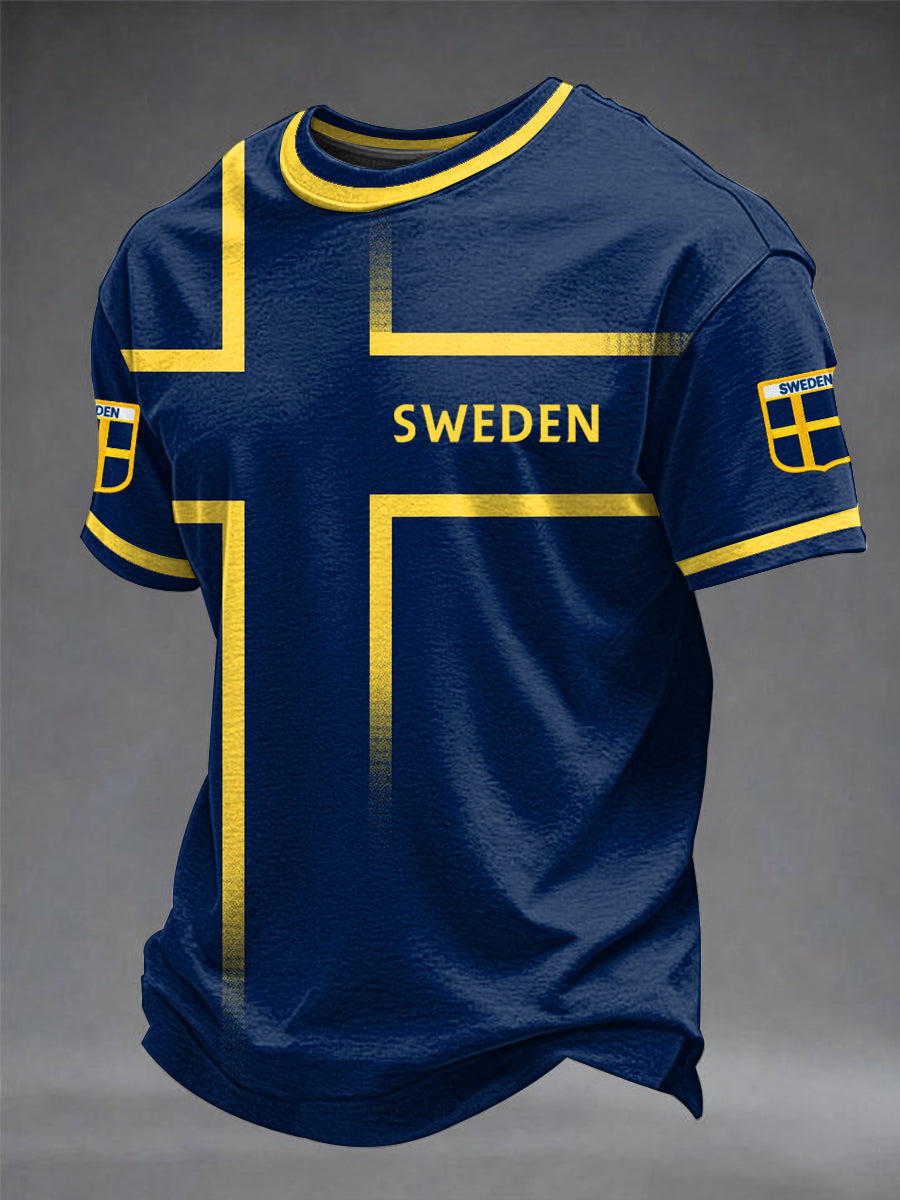 Svensk fotbollstävlat herrtröja