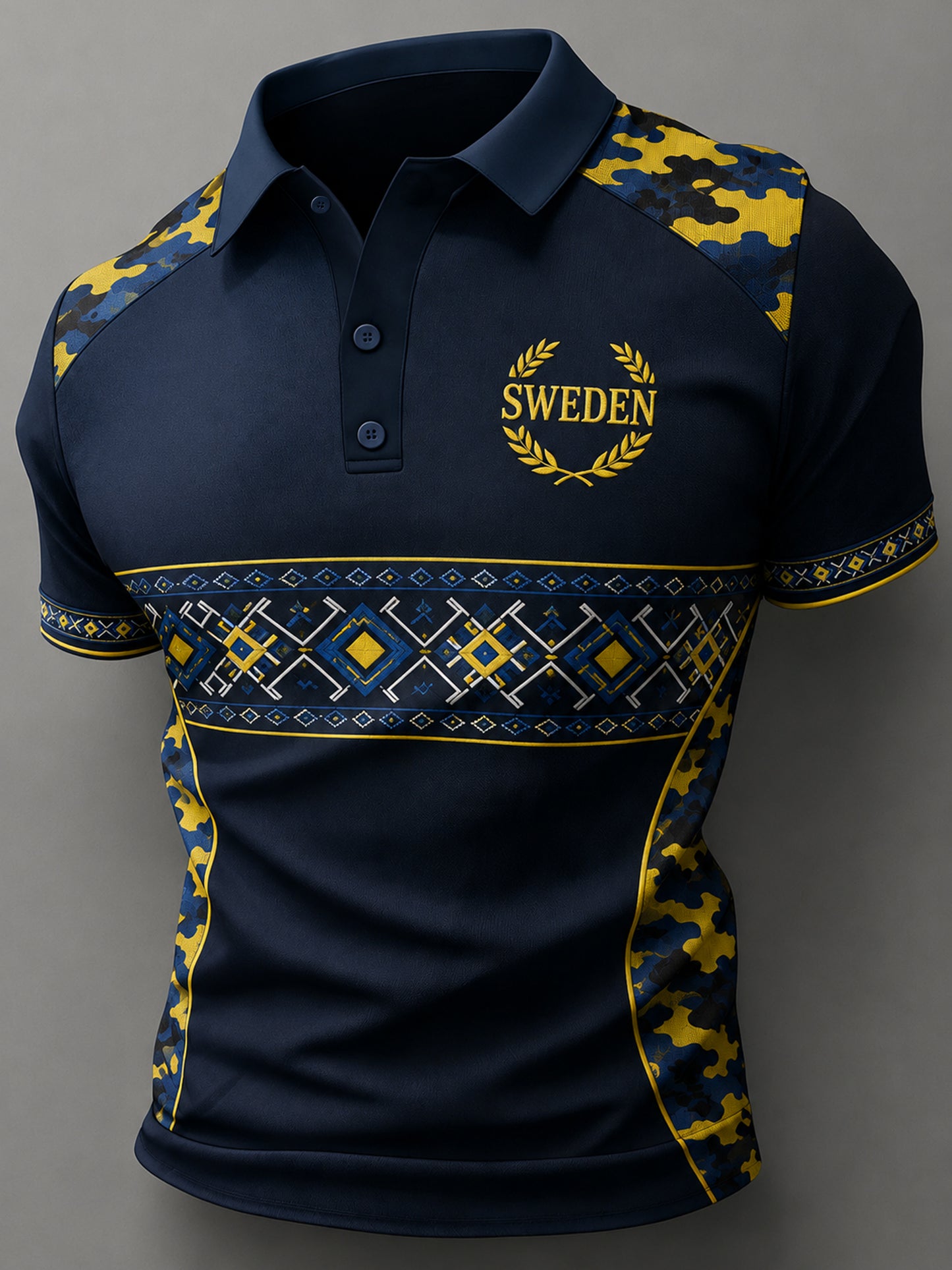 Herrens svenska nationaldag minnesbild Konstnärligt tryck Polo.