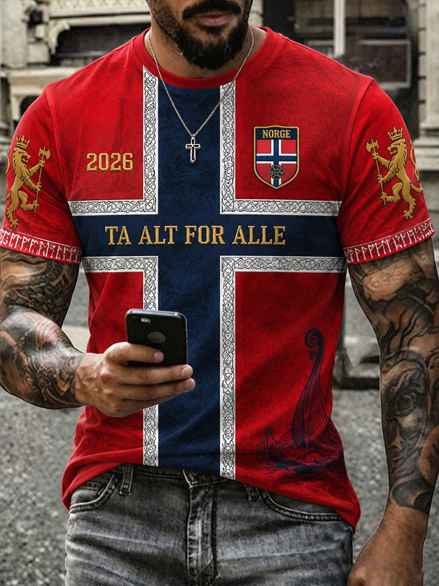 Norske fotball-t-skjorter