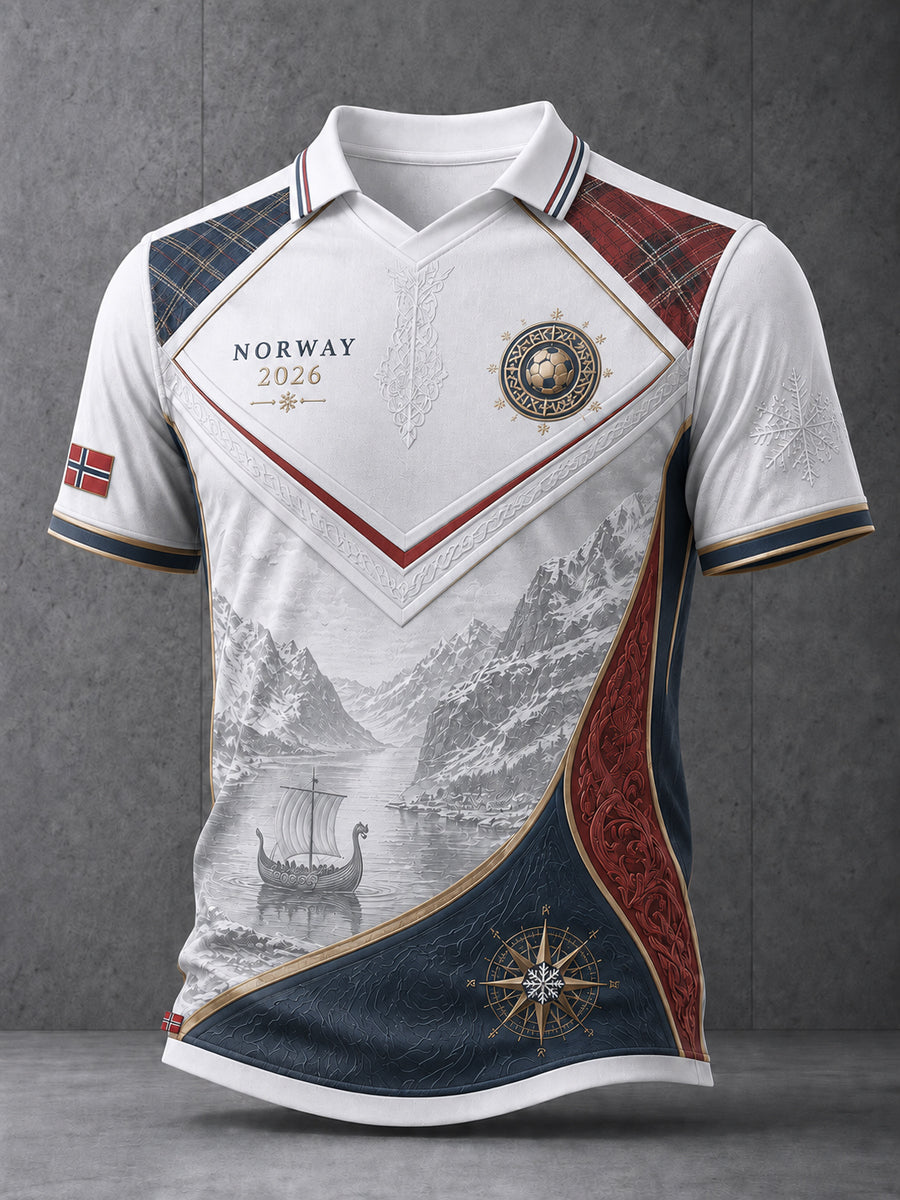 Norge fotball, herr 2026, Casual Jersey.