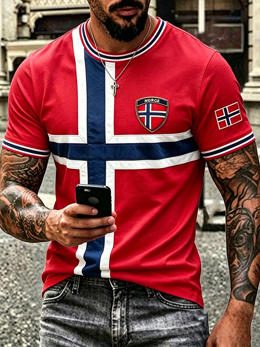 Menns Norge T-skjorte