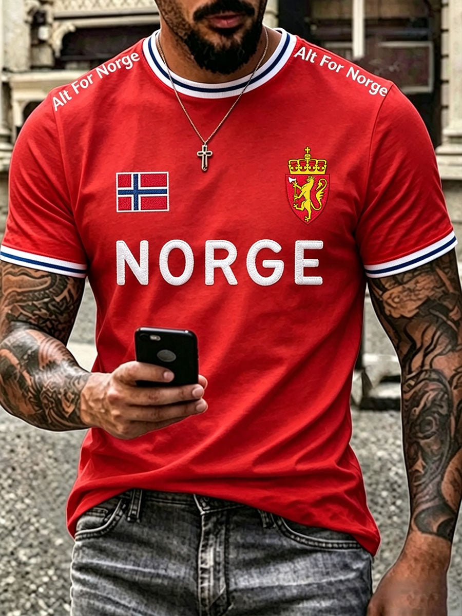 Menns Norge T-skjorte