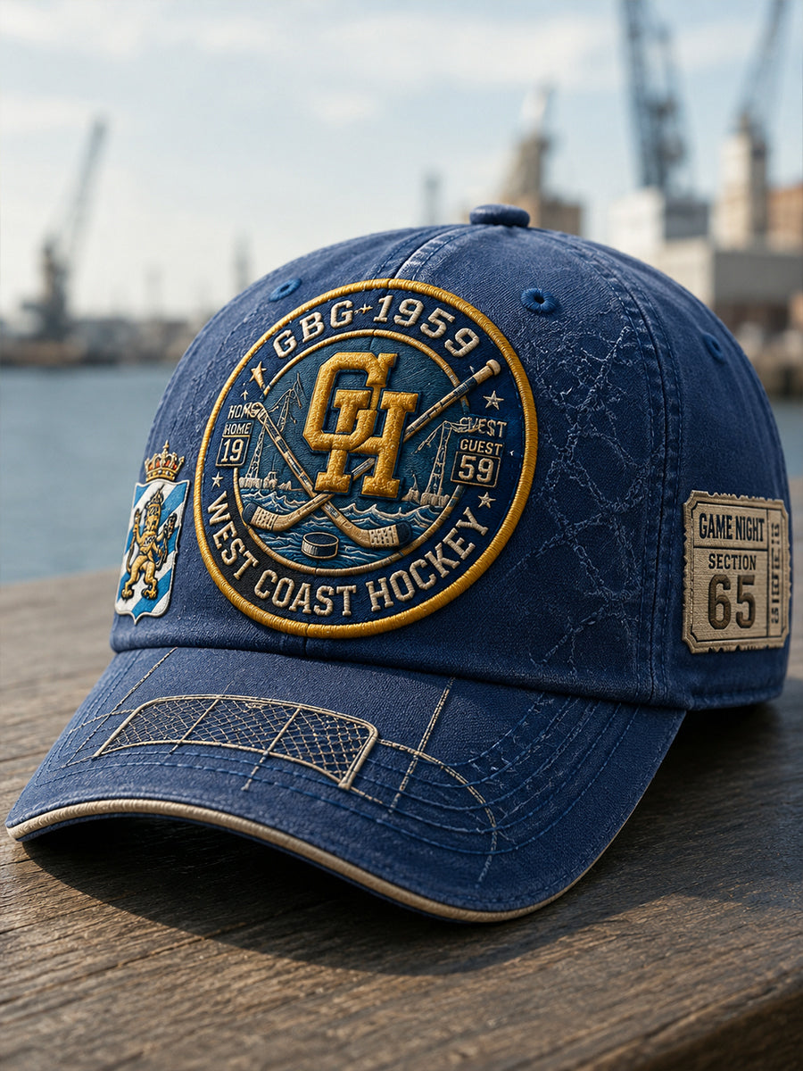 Unisex 1944 Göteborg Hockeyarv Våffelmönstrad Hat