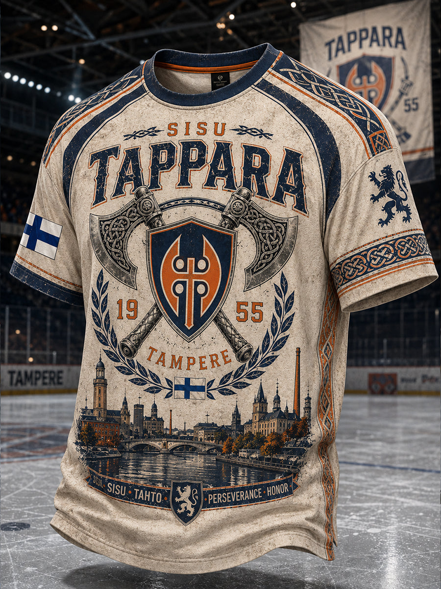 Miesten Suomen jääkiekko Tappara -lyhythihainen paita