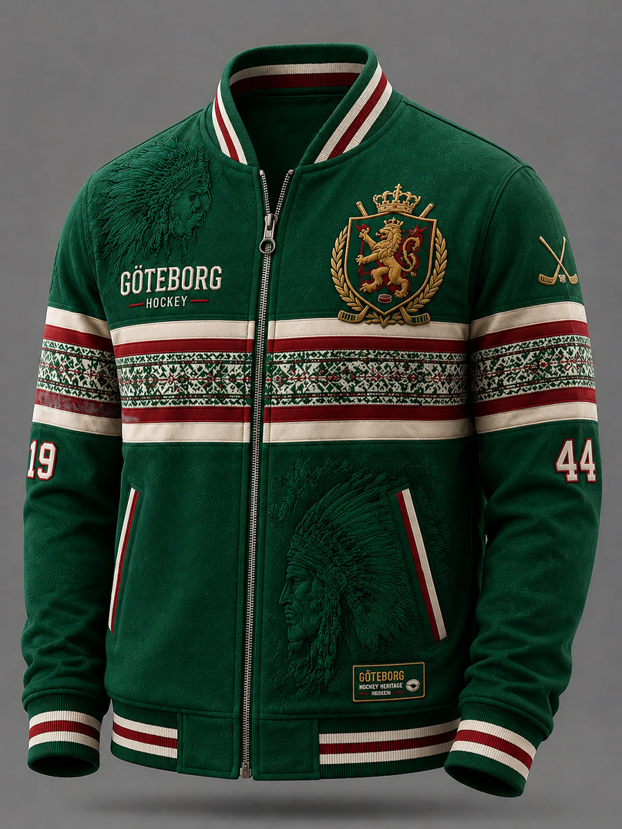 Vintage Göteborg Hockey 1944 Klassisk Jacka