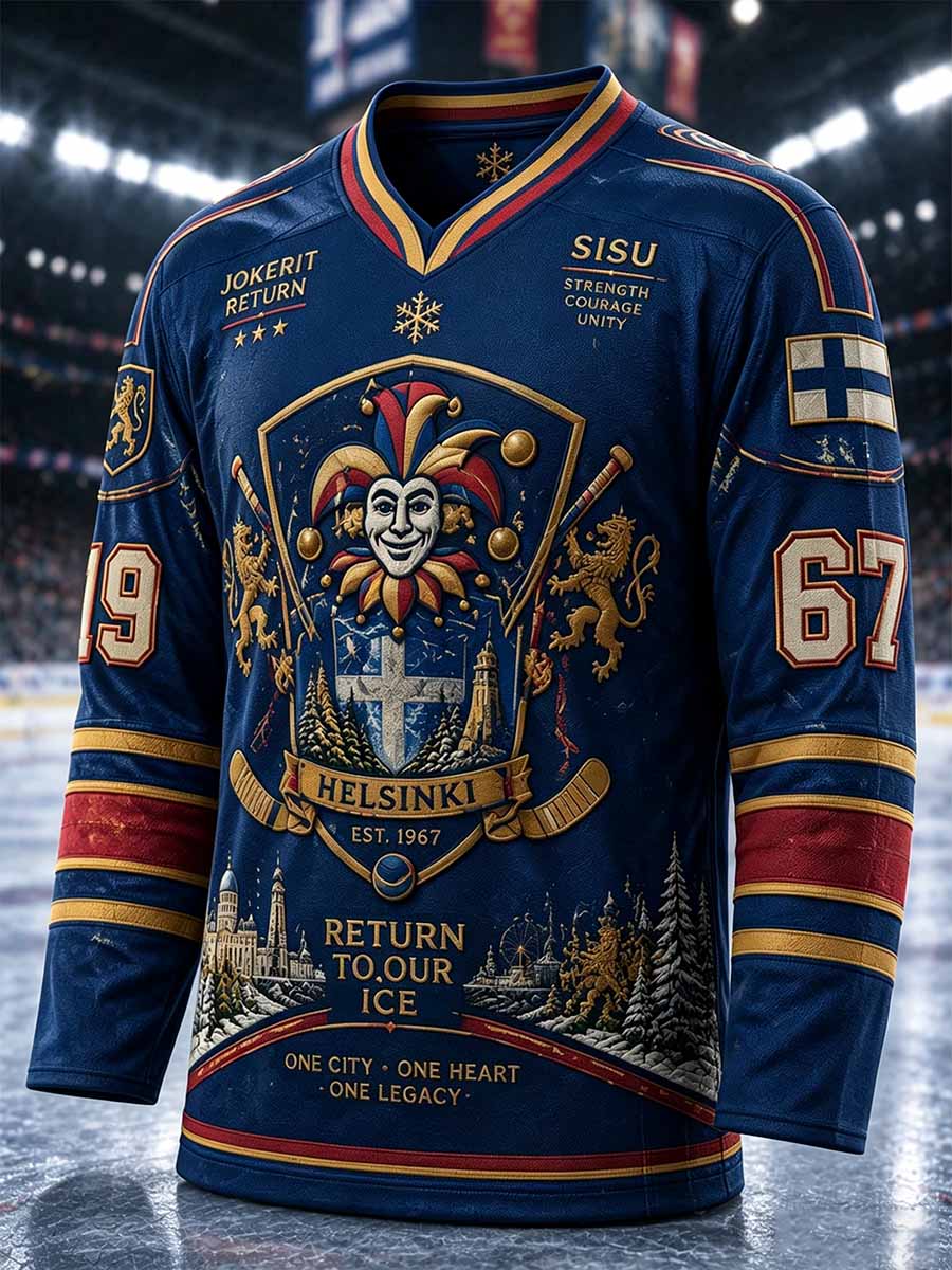 Miesten Jokerit-jääkiekkomuistopaita