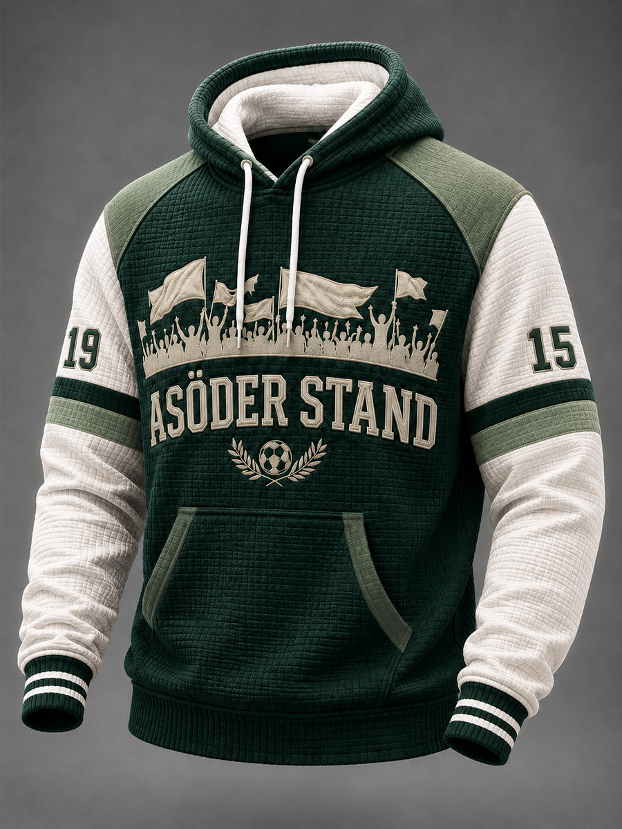 Grönvitt Heritage Fotbollsklubb Hoodie
