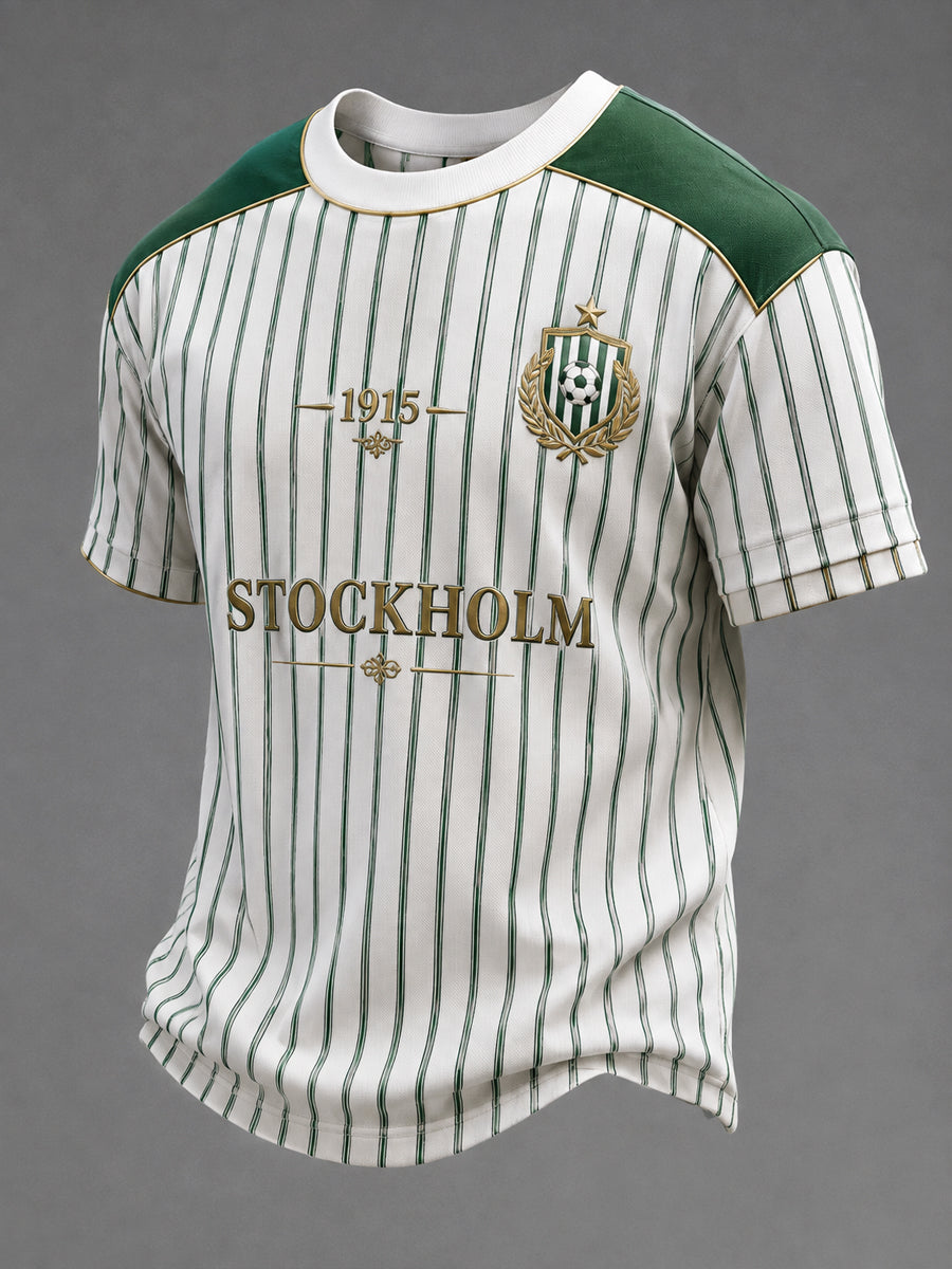 Grönvitt arv fotbollsklubb T-shirt