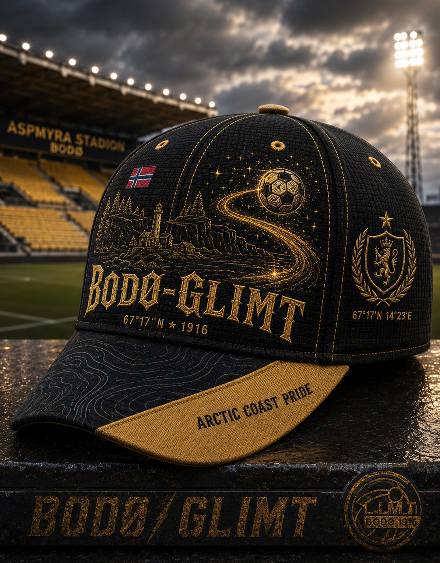 Unisex, Norge fotball Bodø/Glimt Baseball Cap.
