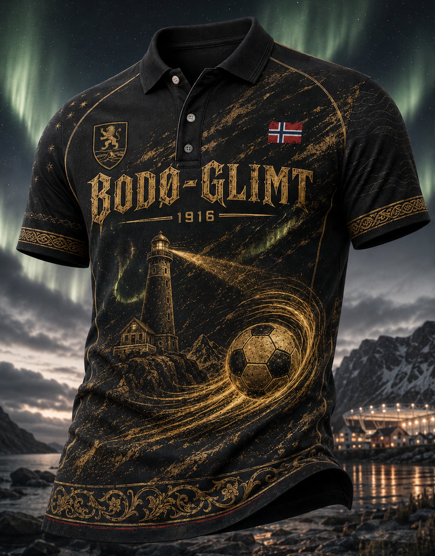 Norsk fotball Bodø/Glimt Polo-skjorte
