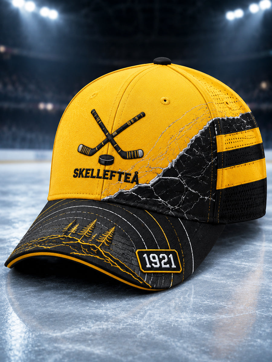 Unisex Skellefteå AIK-huvtröja med tryck
