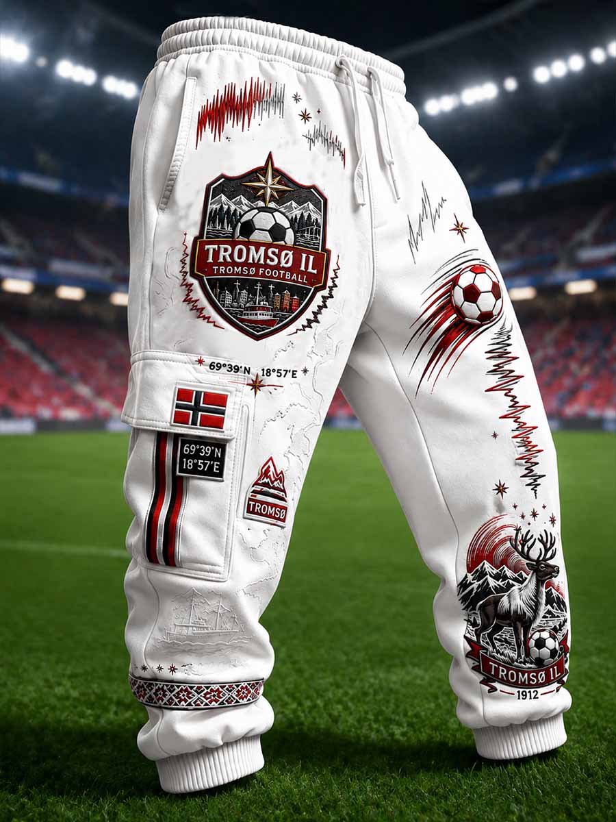 Tromsø fotballlag trykte arbeidsbukser