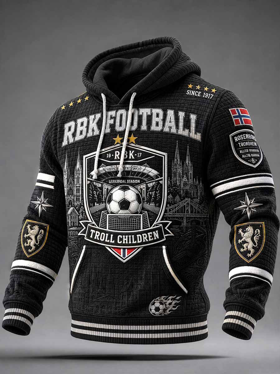 Menns Rosenborg BK Retro-mønsterelementer