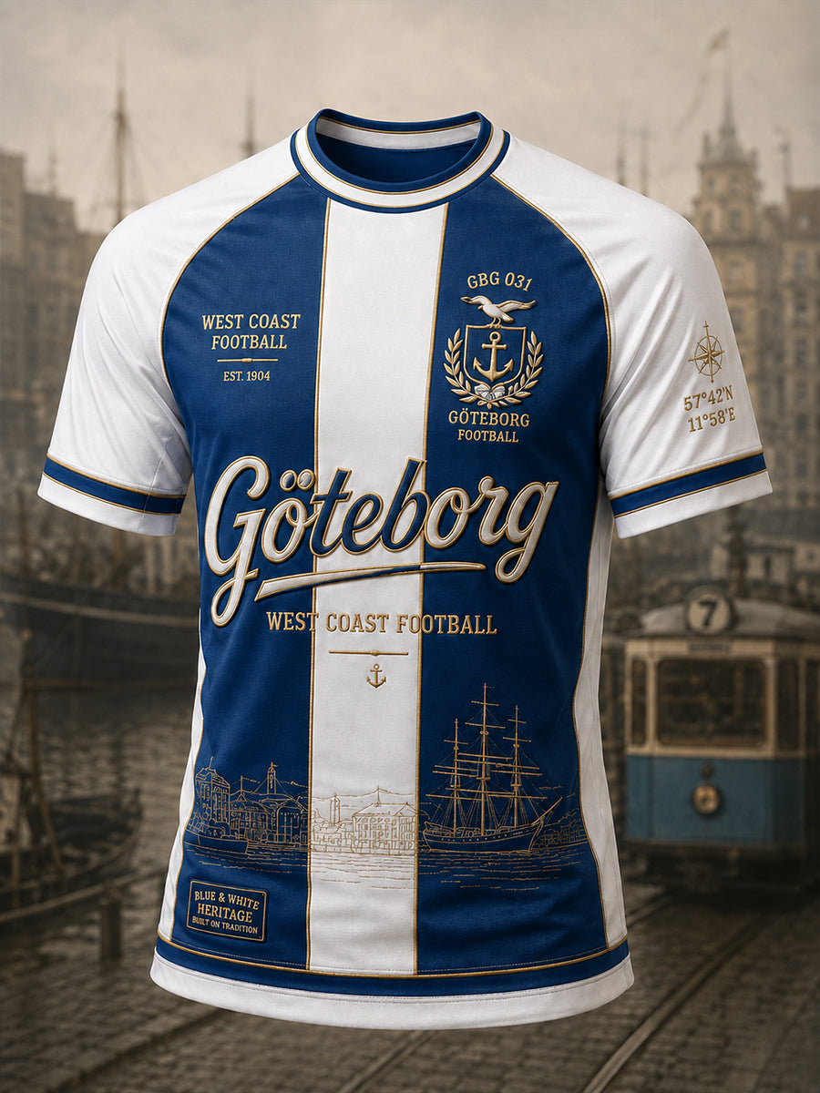 Herrarnas svenska fotbollströja IFK Göteborg Lovers med korta ärmar
