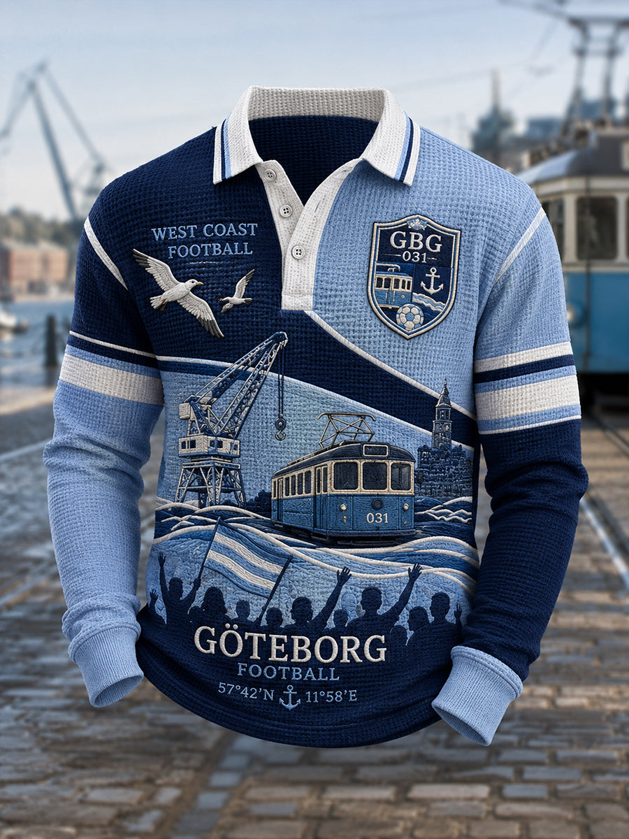 Herrarnas Svenska Fotboll IFK Göteborg Entusiaster Långärmad Tröja