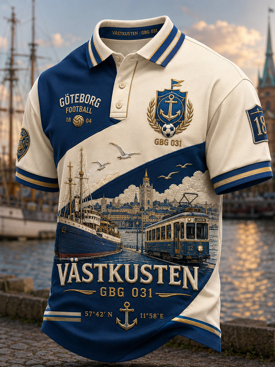 Herrarnas svenska fotbollströja IFK Göteborg Lovers med korta ärmar