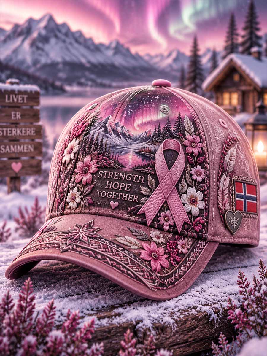 Kvinner brystkreftbevisst utskriver hatt