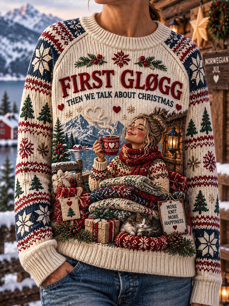 Kvinners julegøy Slogan Trykk sweeter