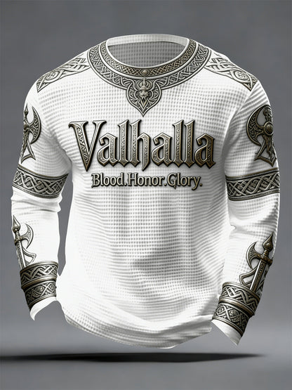 Herrens vikinga-stil Valhalla Våffle Topp