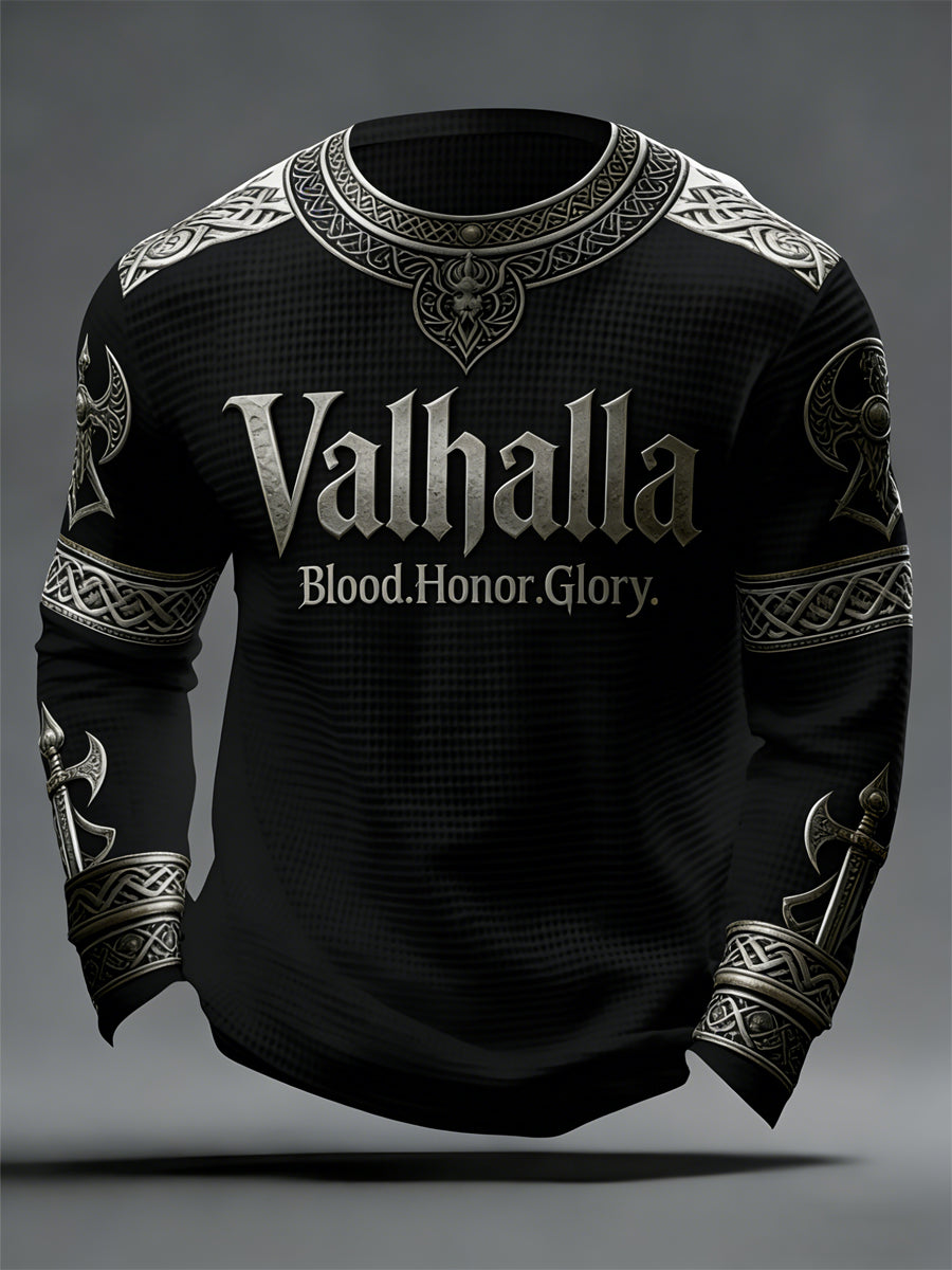 Herrens vikinga-stil Valhalla Våffle Topp