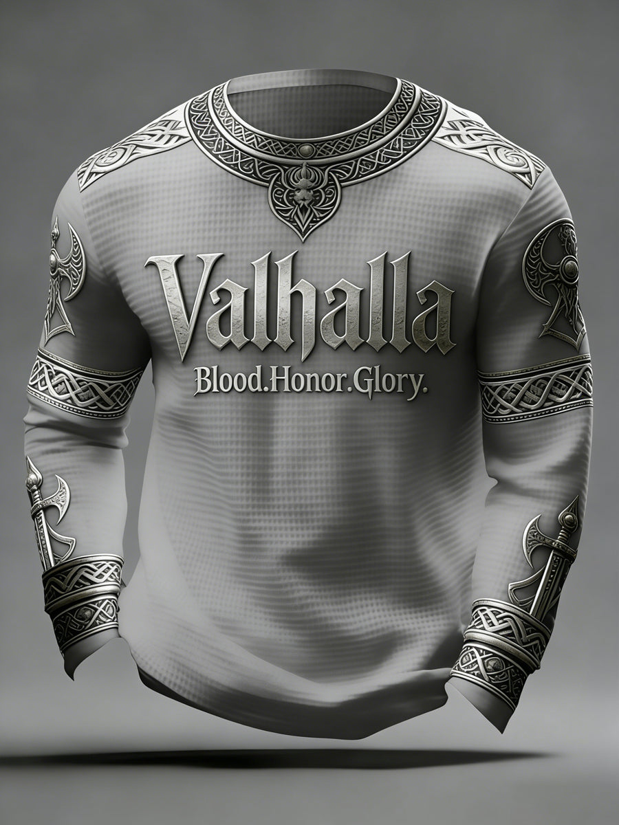 Herrens vikinga-stil Valhalla Våffle Topp