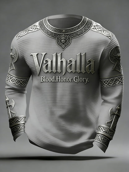 Herrens vikinga-stil Valhalla Våffle Topp