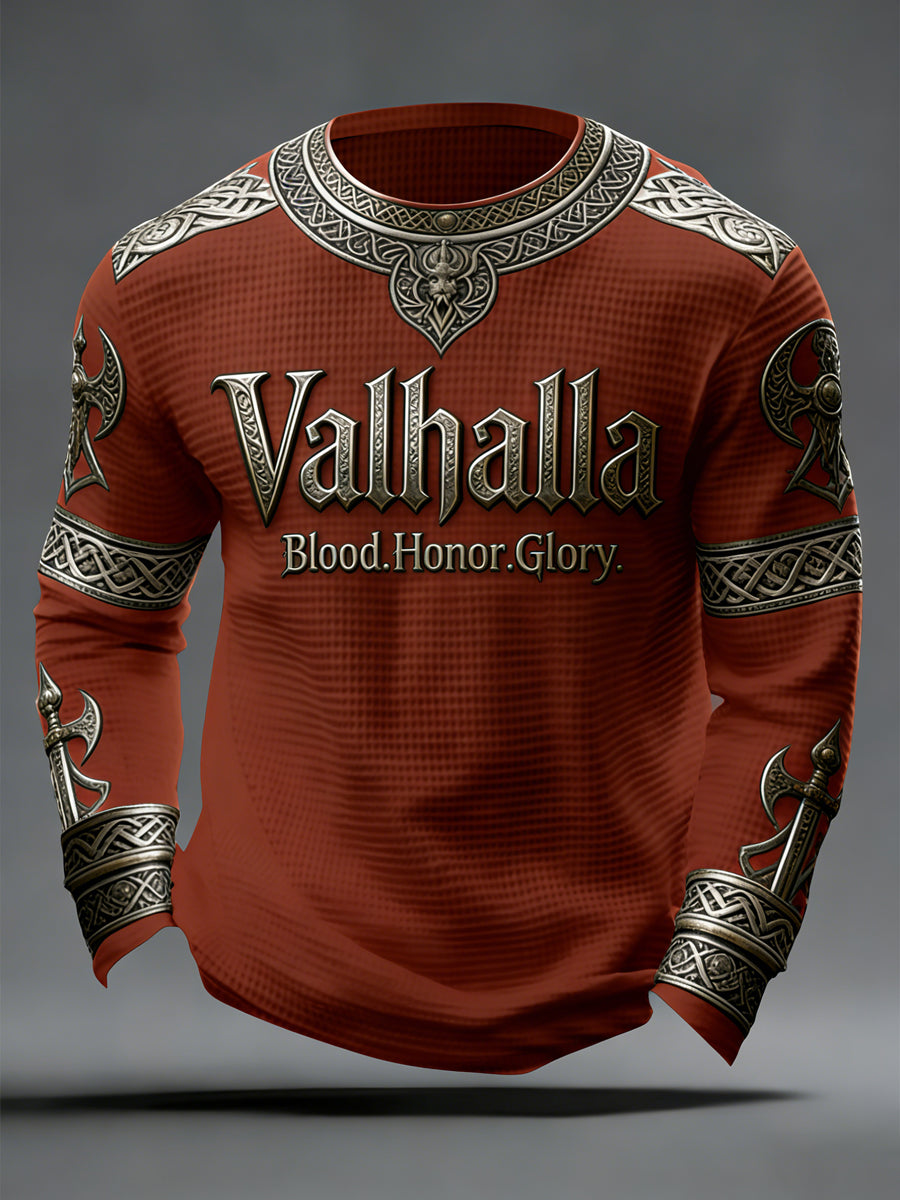 Herrens vikinga-stil Valhalla Våffle Topp