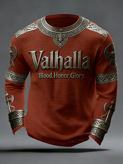 Herrens vikinga-stil Valhalla Våffle Topp