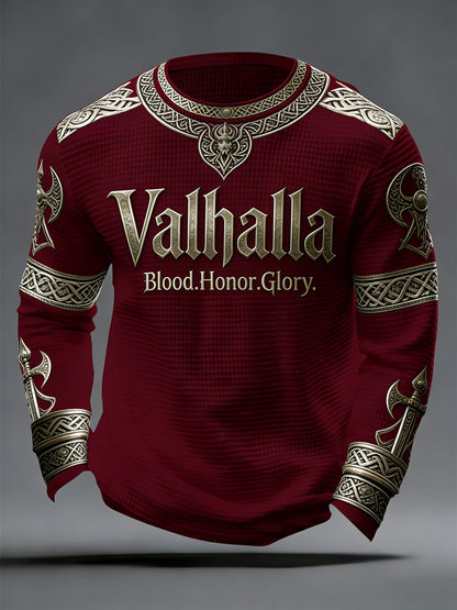 Herrens vikinga-stil Valhalla Våffle Topp