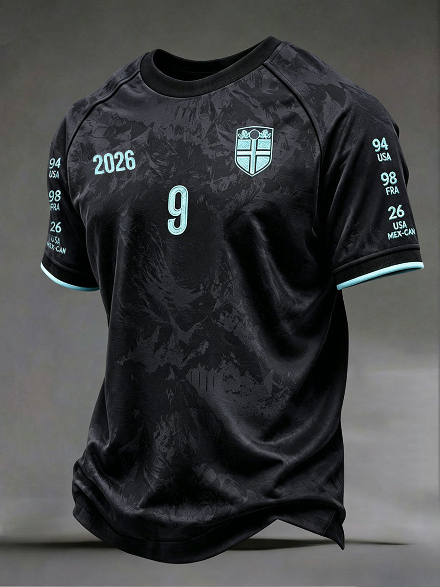 Menns norske fotball-T-skjorter