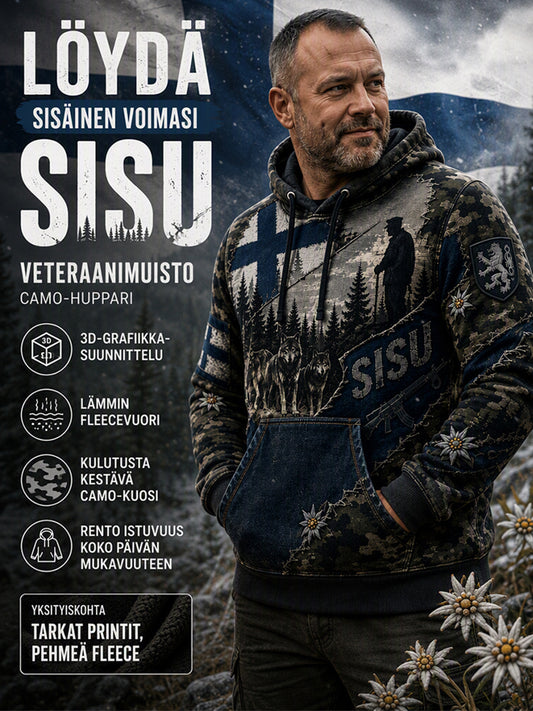 Miesten suomalainen Veteran muistomerkki Graafinen tulostuspainopaikka