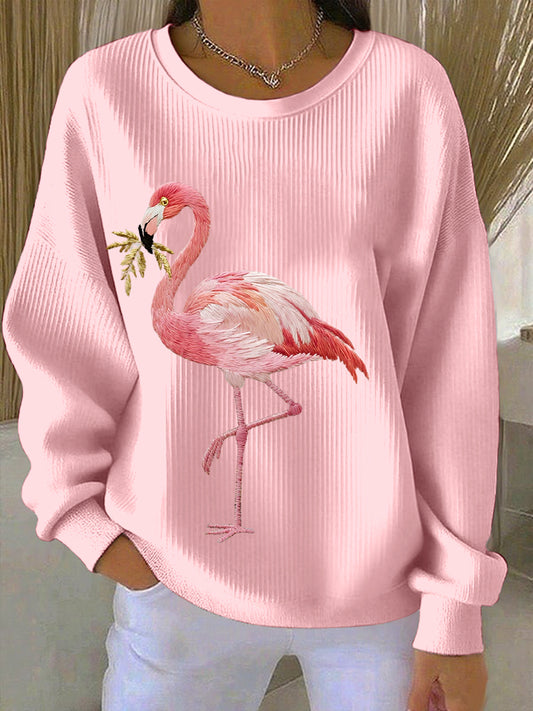 Damens flamingo broderimønstermaskiner