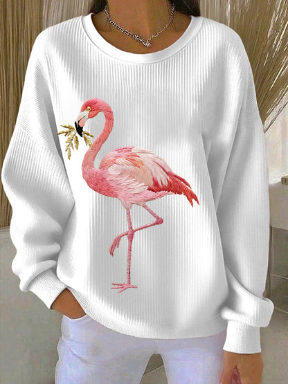 Damens flamingo broderimønstermaskiner