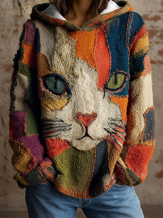 Geometrisk kunst for damerkatter