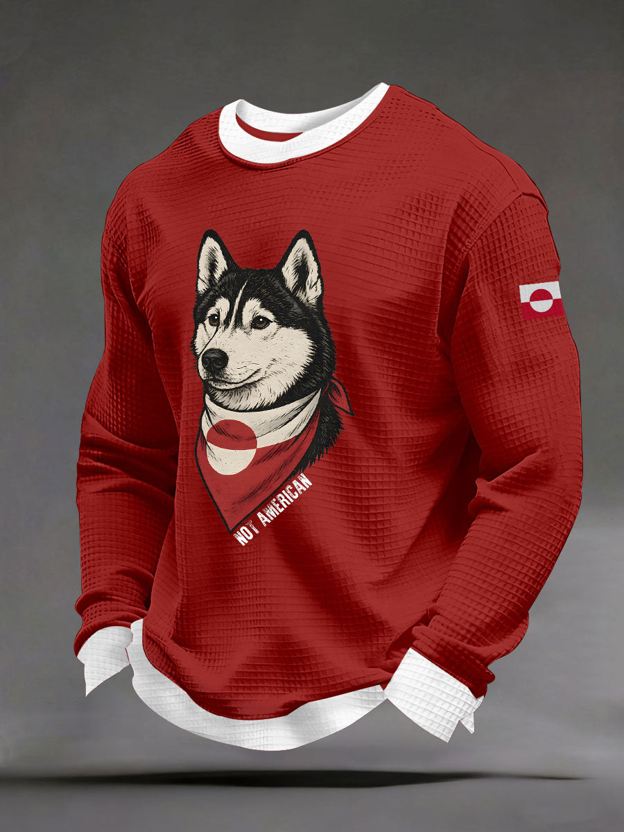 Grønland lang-ærme T-shirt for herrer