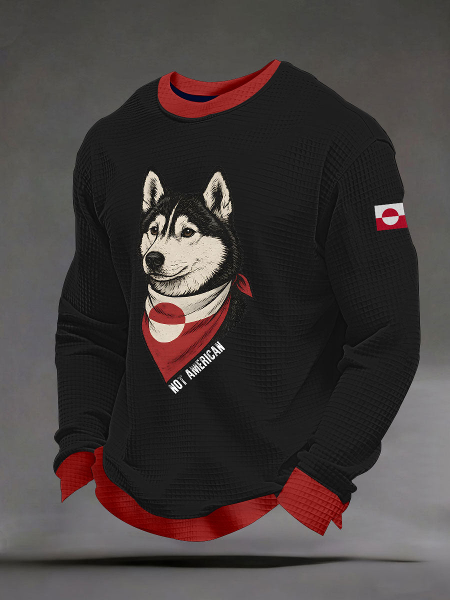 Grønland lang-ærme T-shirt for herrer