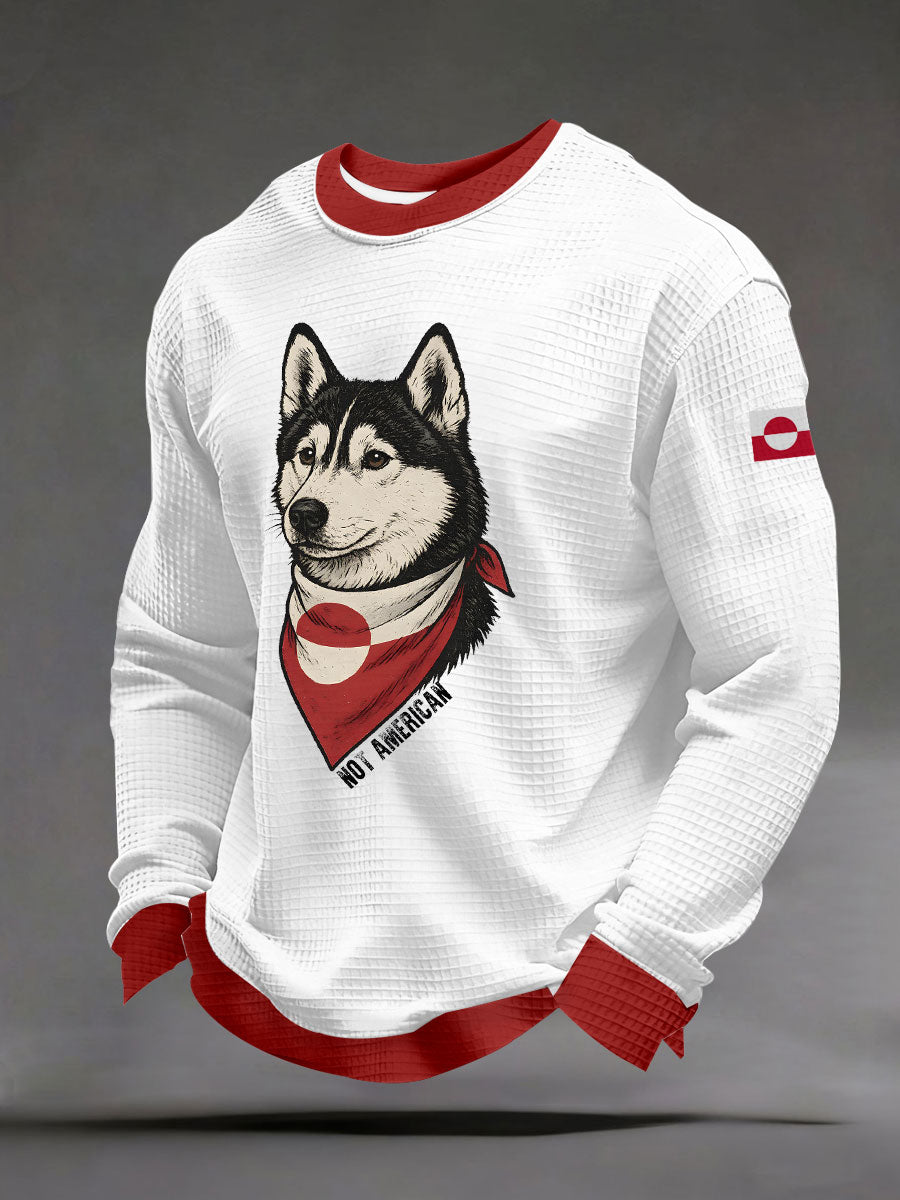 Grønland lang-ærme T-shirt for herrer