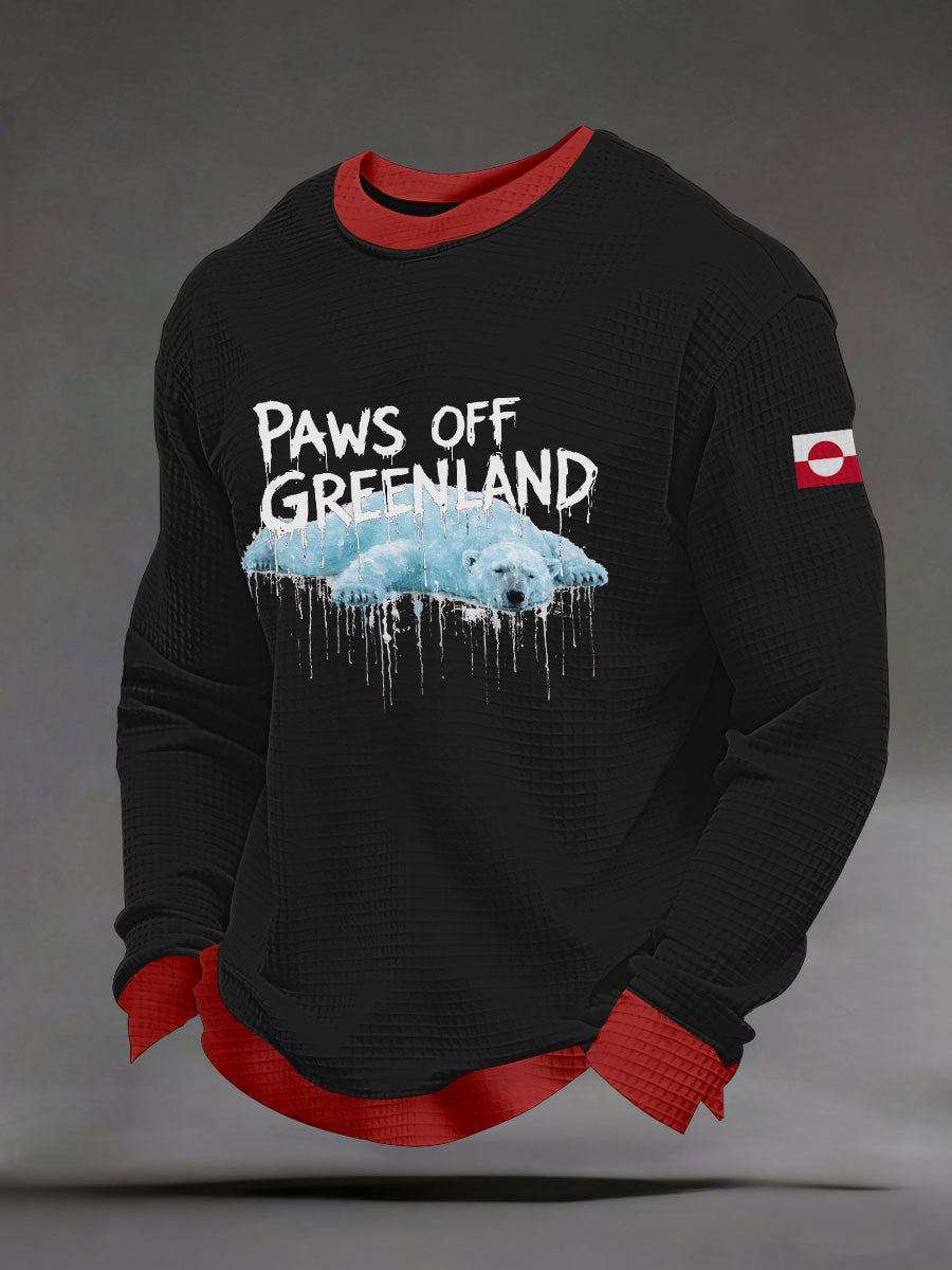 Grønland lang-ærme T-shirt for herrer